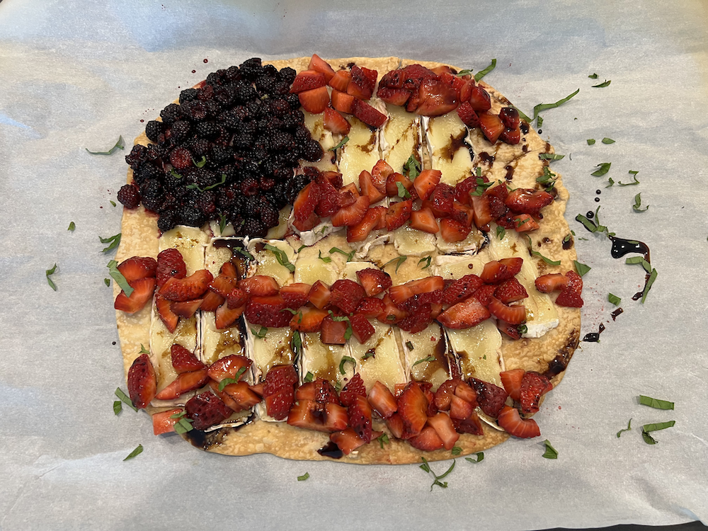 Fruit Brie Tart