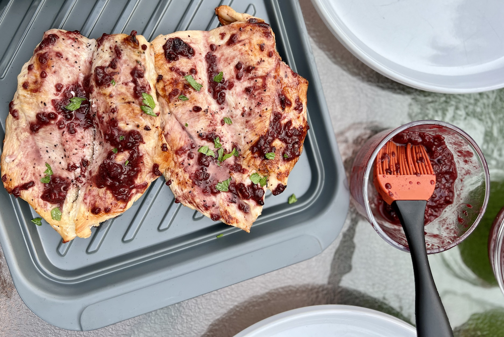 Blackberry Glazed Chicken