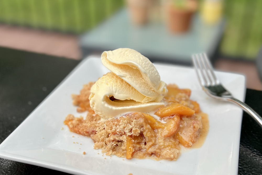 Peach Crumble