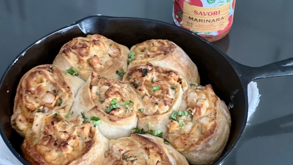 Chicken Parmesan Roll Ups