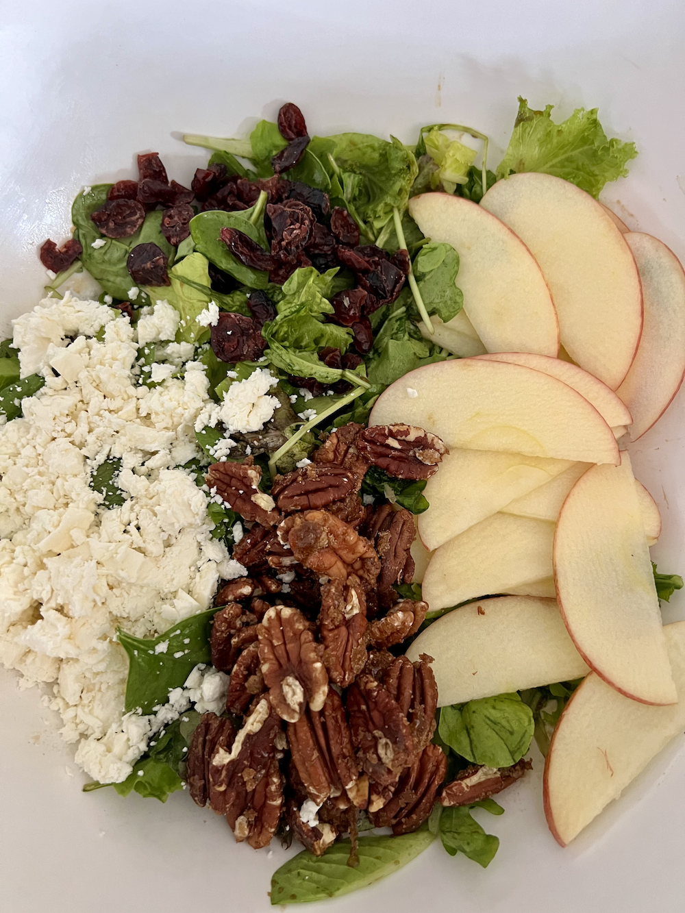 Autumn Arugula Salad with Fig Vinaigrette