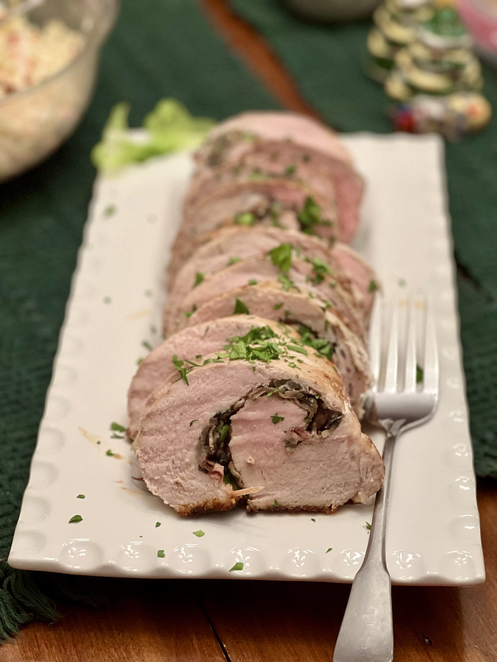 Fall Stuffed Pork Loin