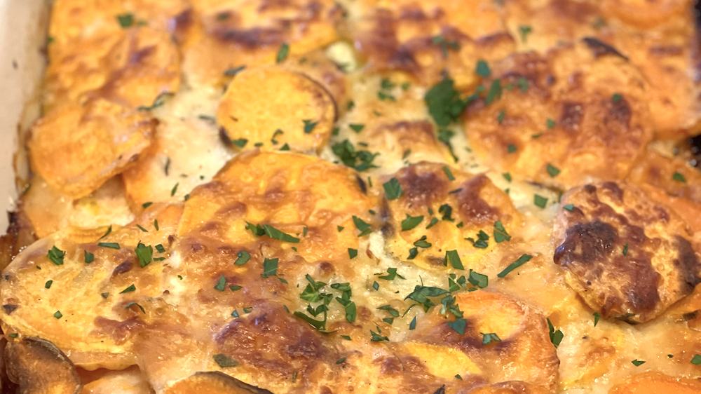 Sweet Potato Gratin