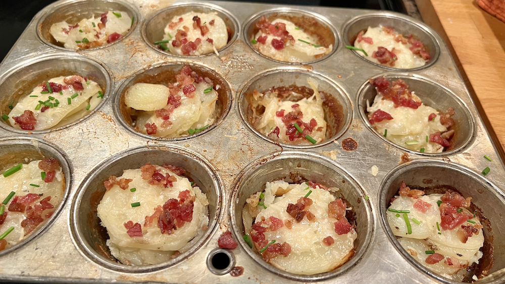 Potato Gratin Stacks