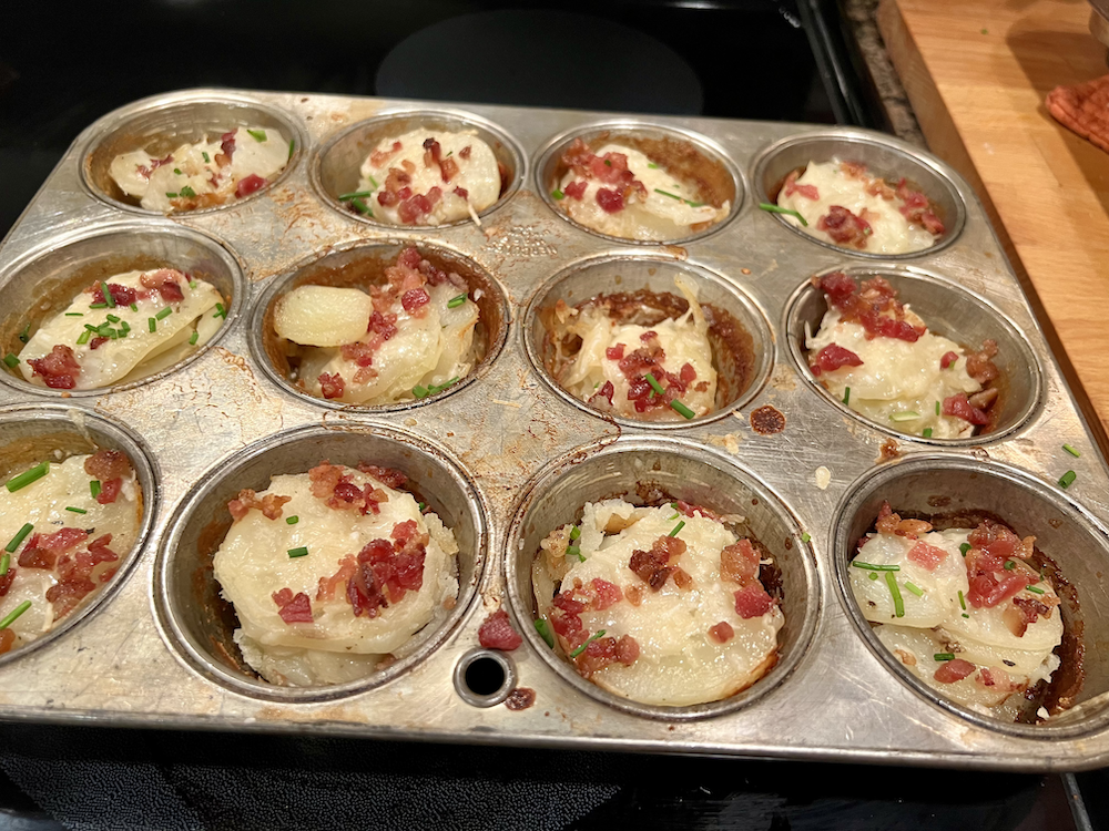 Potato Gratin Stacks