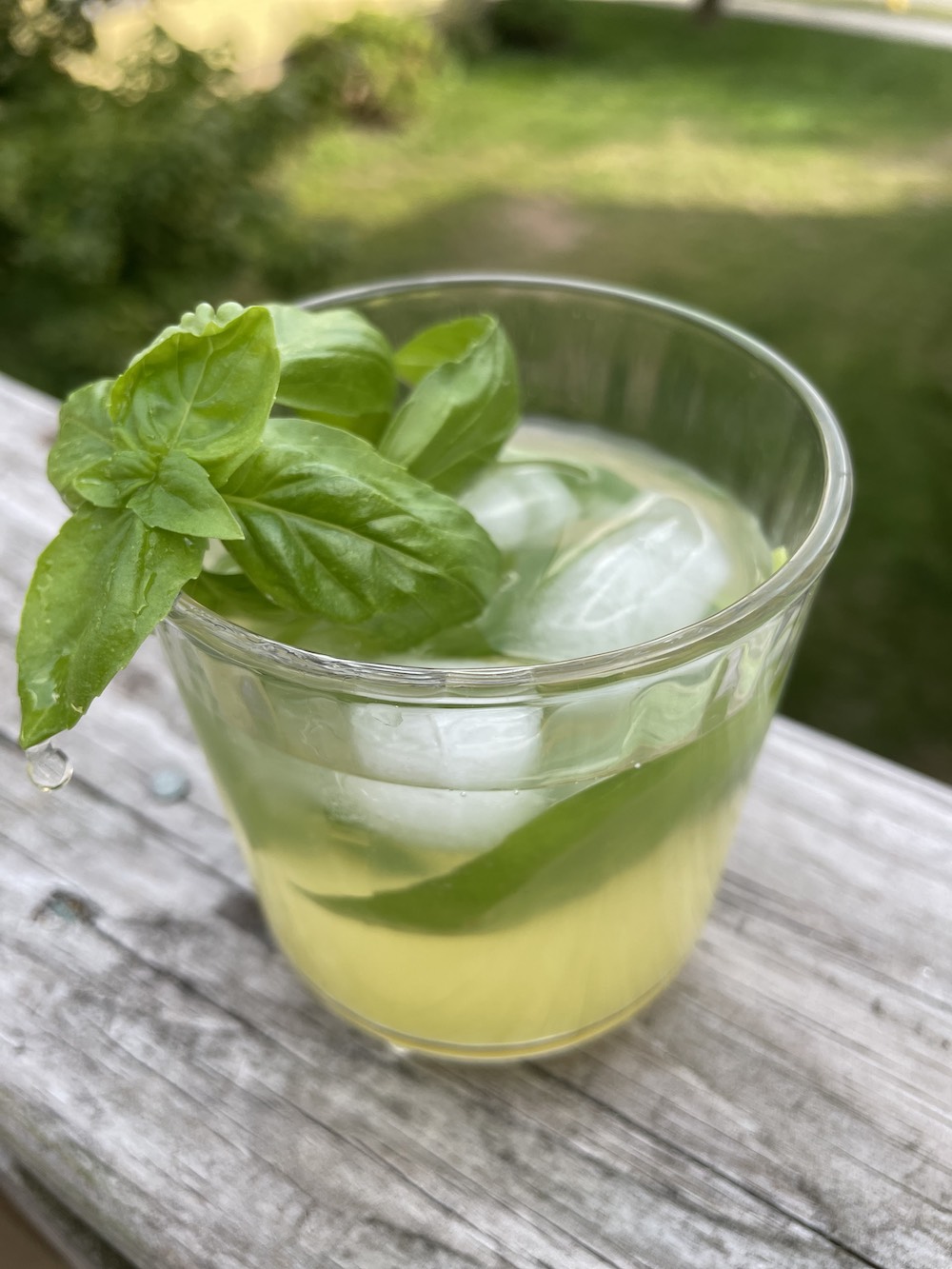 Elderflower Basil Paloma