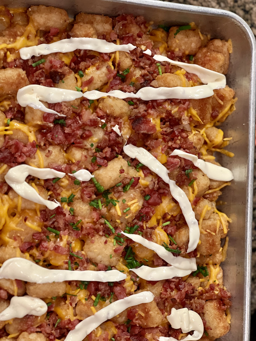 Cheesy Loaded Tots