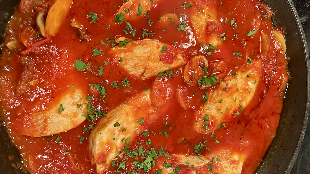 Image of Skillet Chicken Cacciatore
