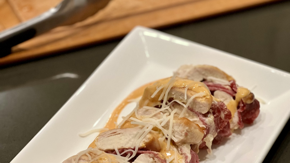 Reuben Chicken Roll Up