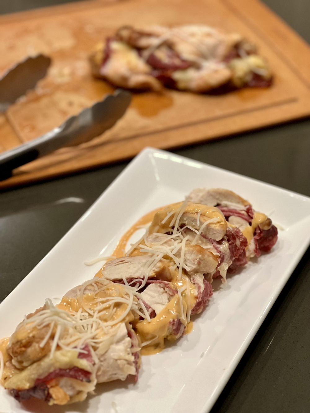 Reuben Chicken Roll Up