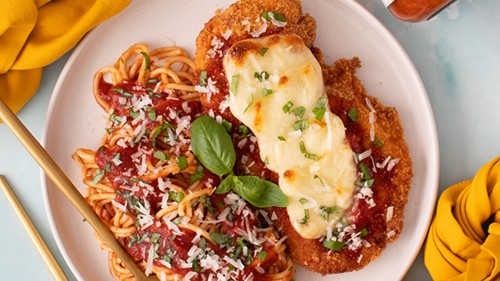 Image of Chicken Parmesan with Spaghetti