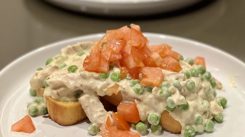 Image of Open-Faced Turkey Sandwich