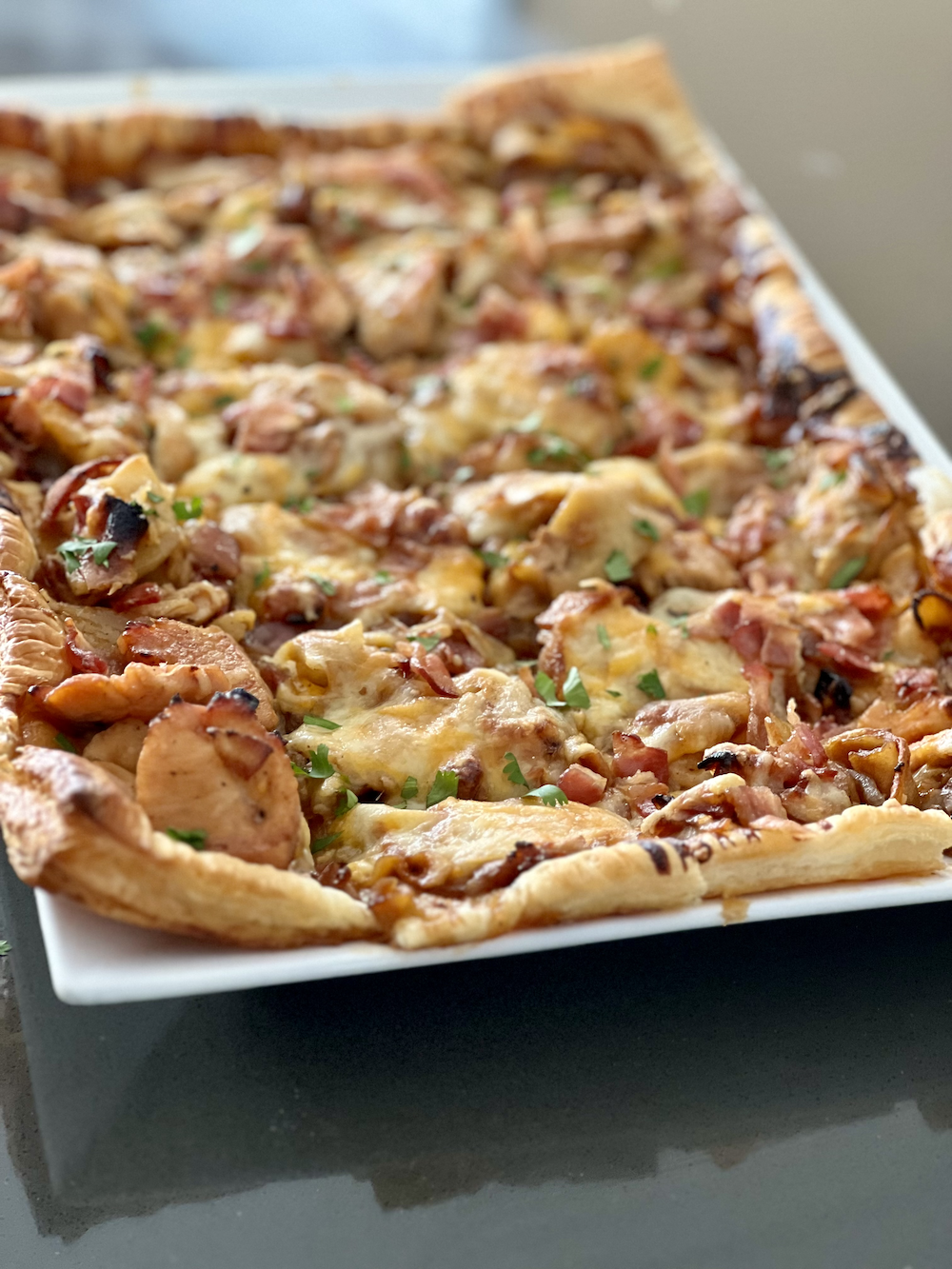 Chicken and Bacon Tart
