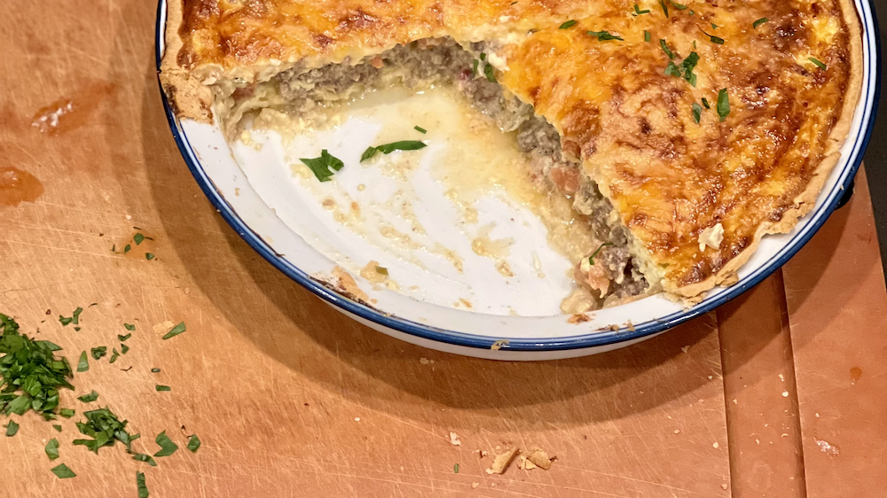 Image of Cheeseburger Quiche