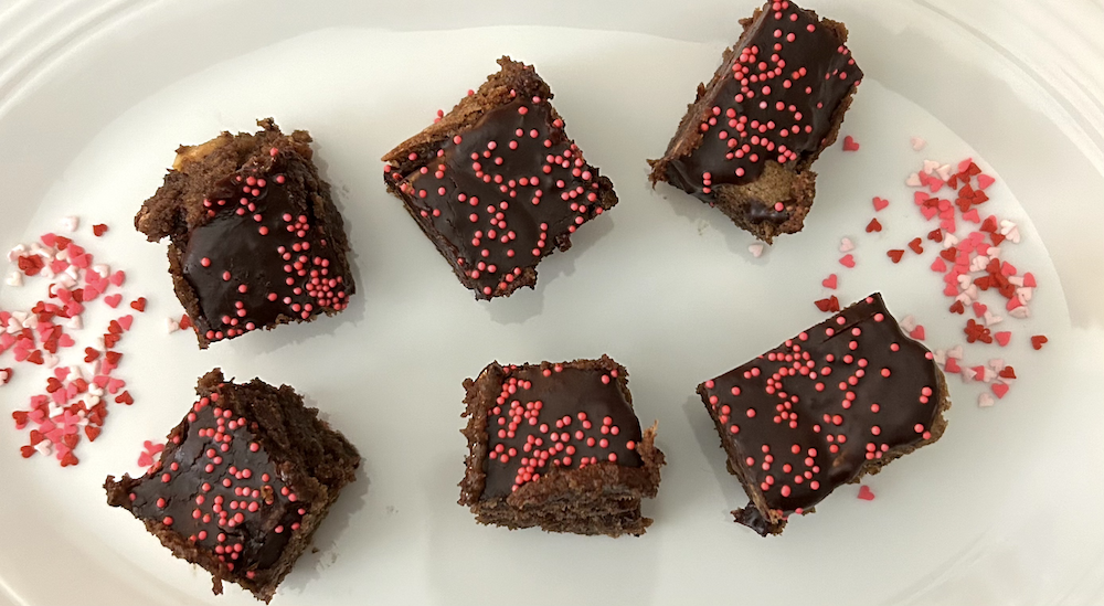 Chocolate Raspberry Sin Brownies