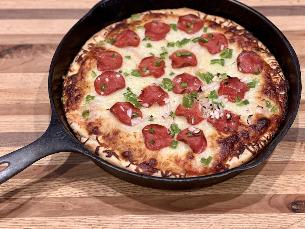 Cast Iron Pizza