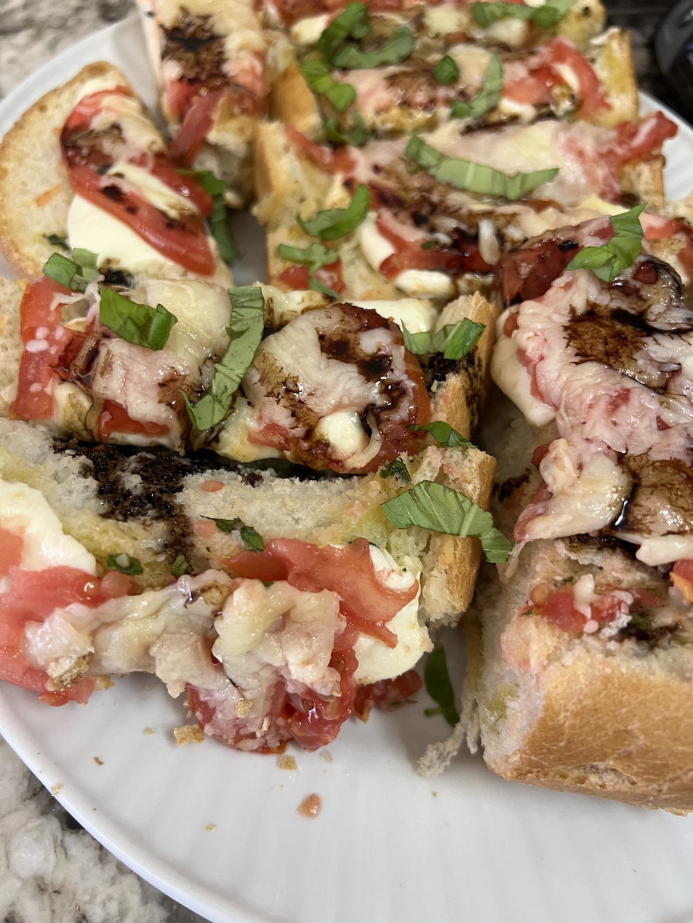 Caprese Garlic Bread