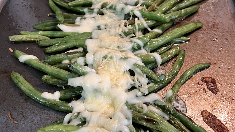 Image of Parmesan Roasted Green Beans