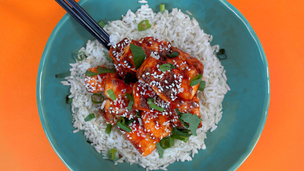 Image of Honey Sriracha Paneer Bites