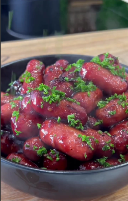 Image of Salchichas de Pollo Cocktail Glaseadas