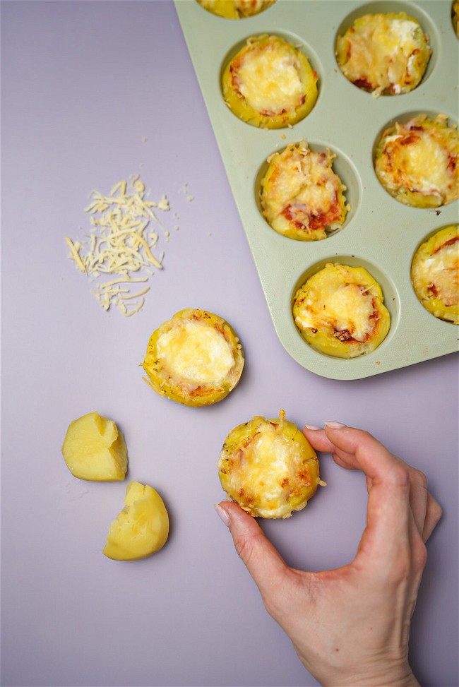 Image of Potatismuffins med pizzasmak