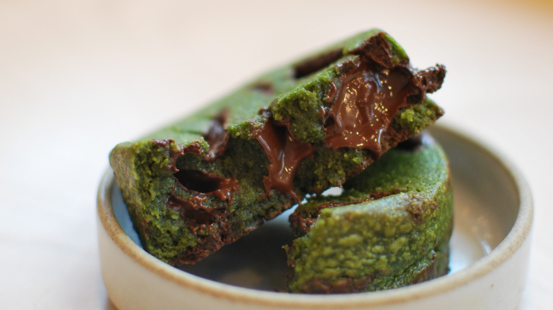 Image of Recette Cookie matcha chocolat 