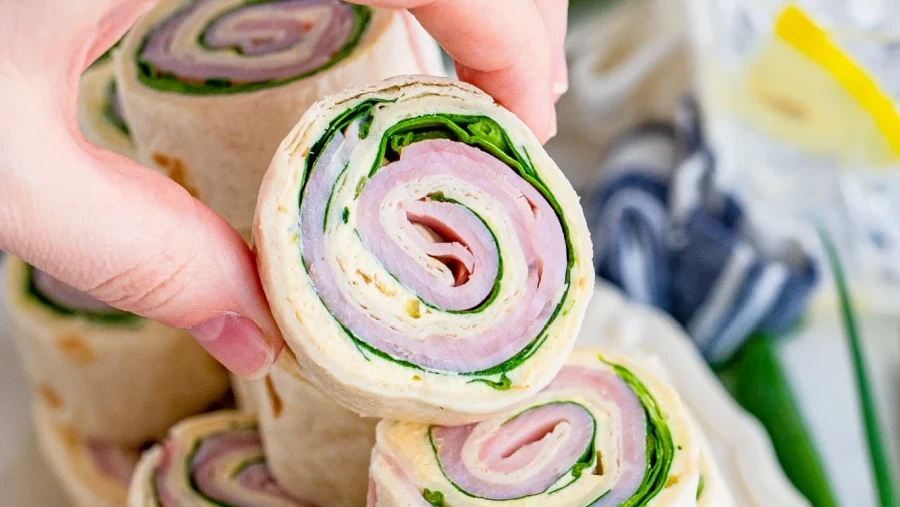 Image of Ham and Cheese Roll-Ups