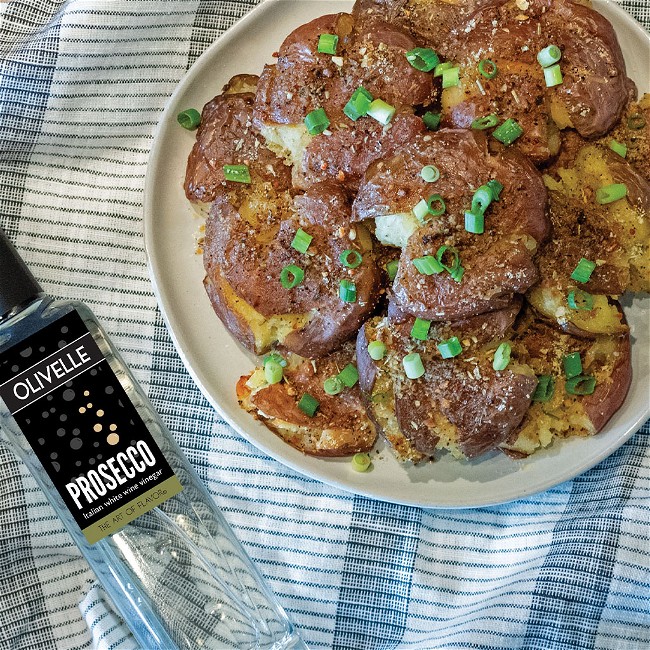 Image of Salt & Vinegar Smashed Potatoes