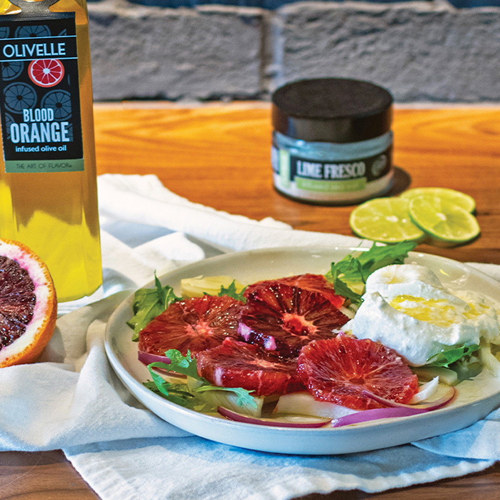 Blood Orange and Burrata Salad