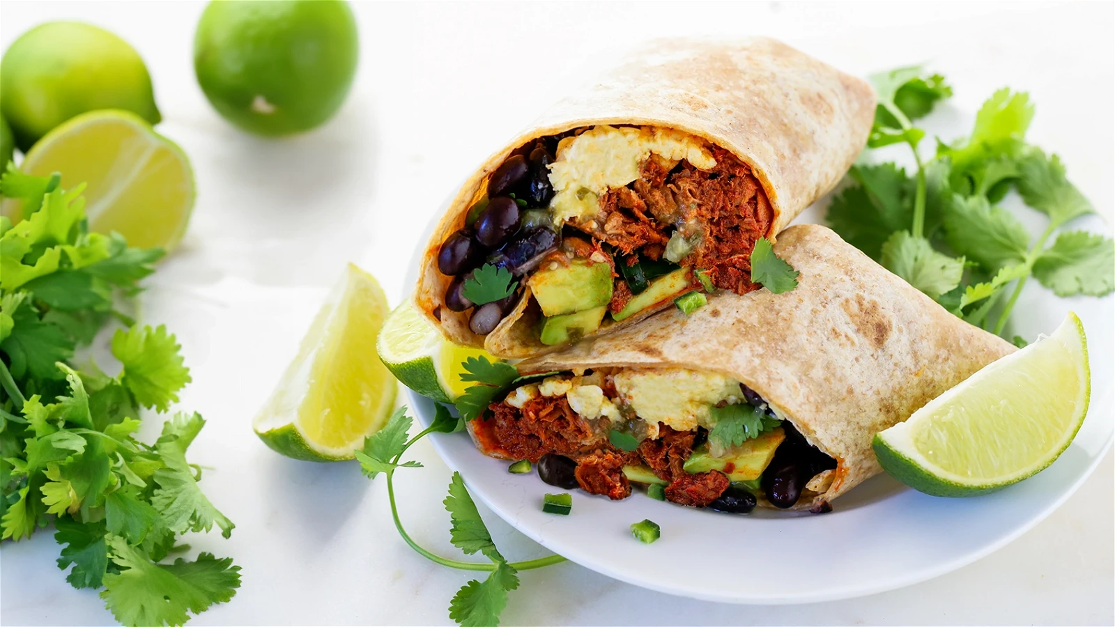 Image of Tuna Chorizo Breakfast Burrito