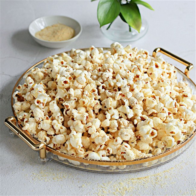 Image of Buttery Garlic Popcorn