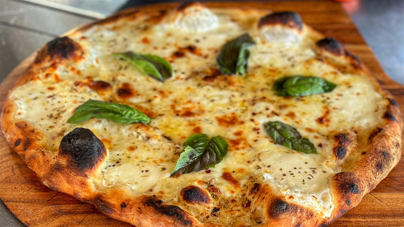 Image of Cheesy Garlic Bread Pizza