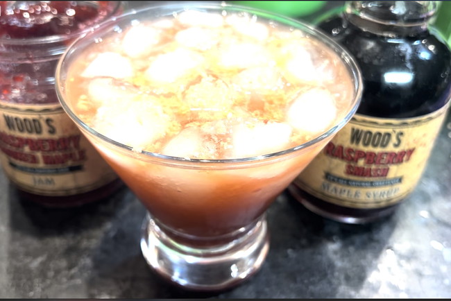 Image of Wood's Raspberry Jam Cocktail