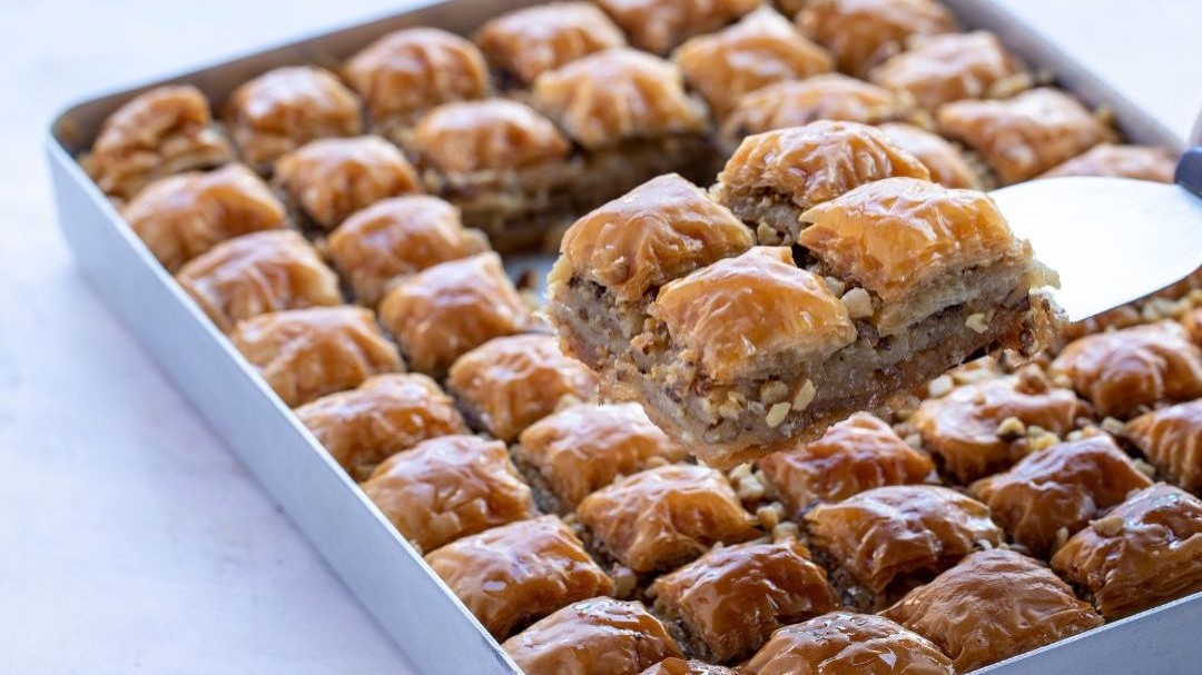 Image of Afghan Baklava with Saffron & Kabul Piquant