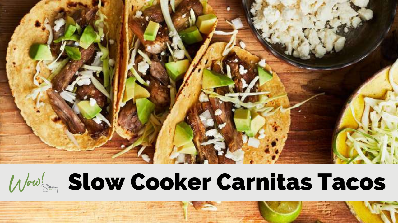 Image of Slow Cooker Juicy Carnitas Tacos
