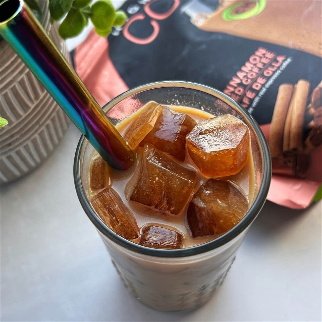 Image of Iced Honey Cinnamon Protein Latte