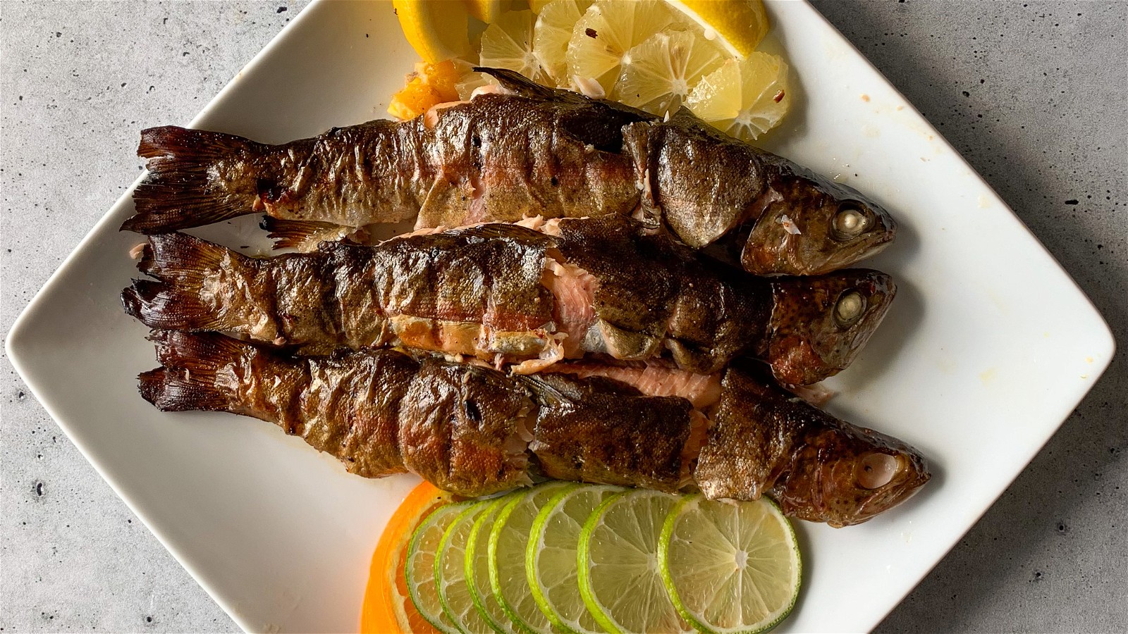 Image of Crab Stuffed Smoked Trout