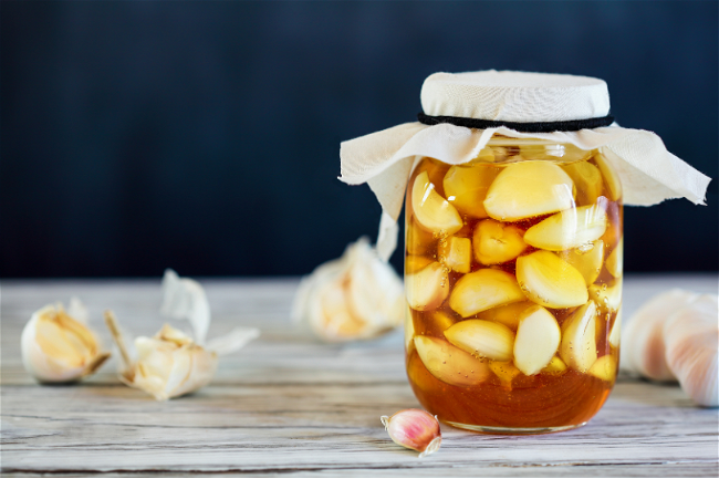 Image of Fermented Garlic Honey