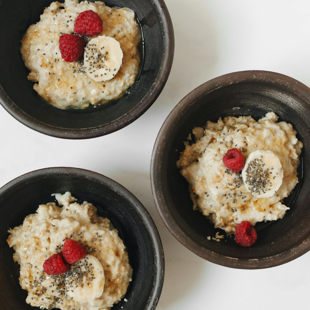 Chia Almond Milk Oatmeal