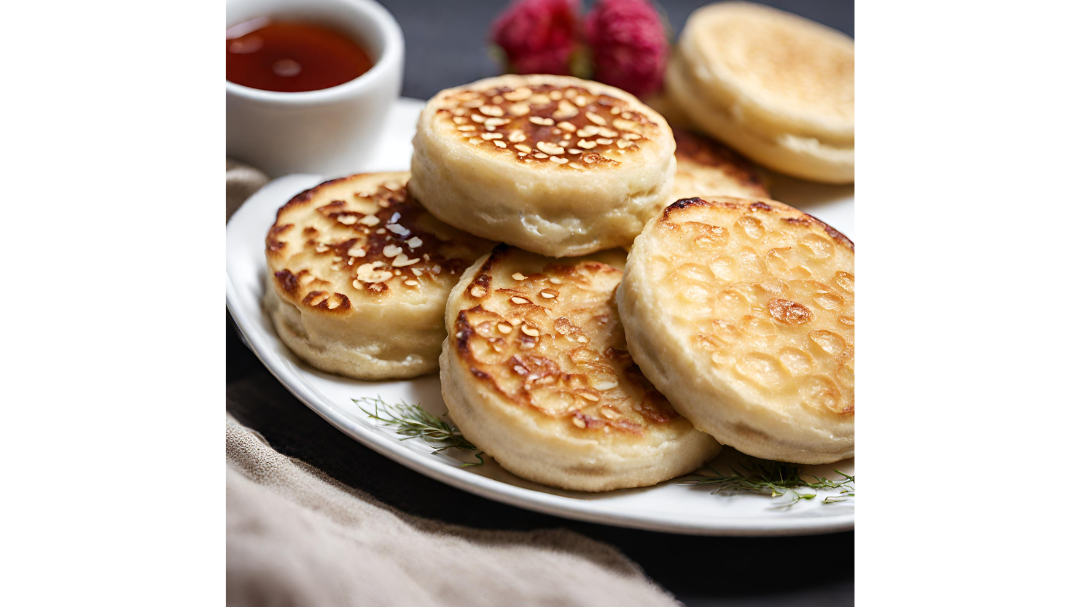 Image of Sourdough Crumpets