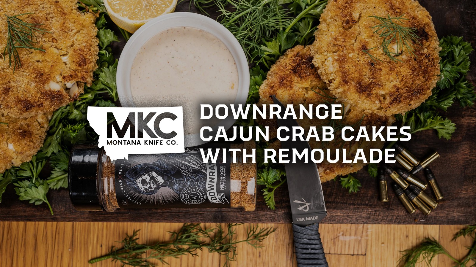 Image of Downrange Cajun Crab Cakes With Remoulade