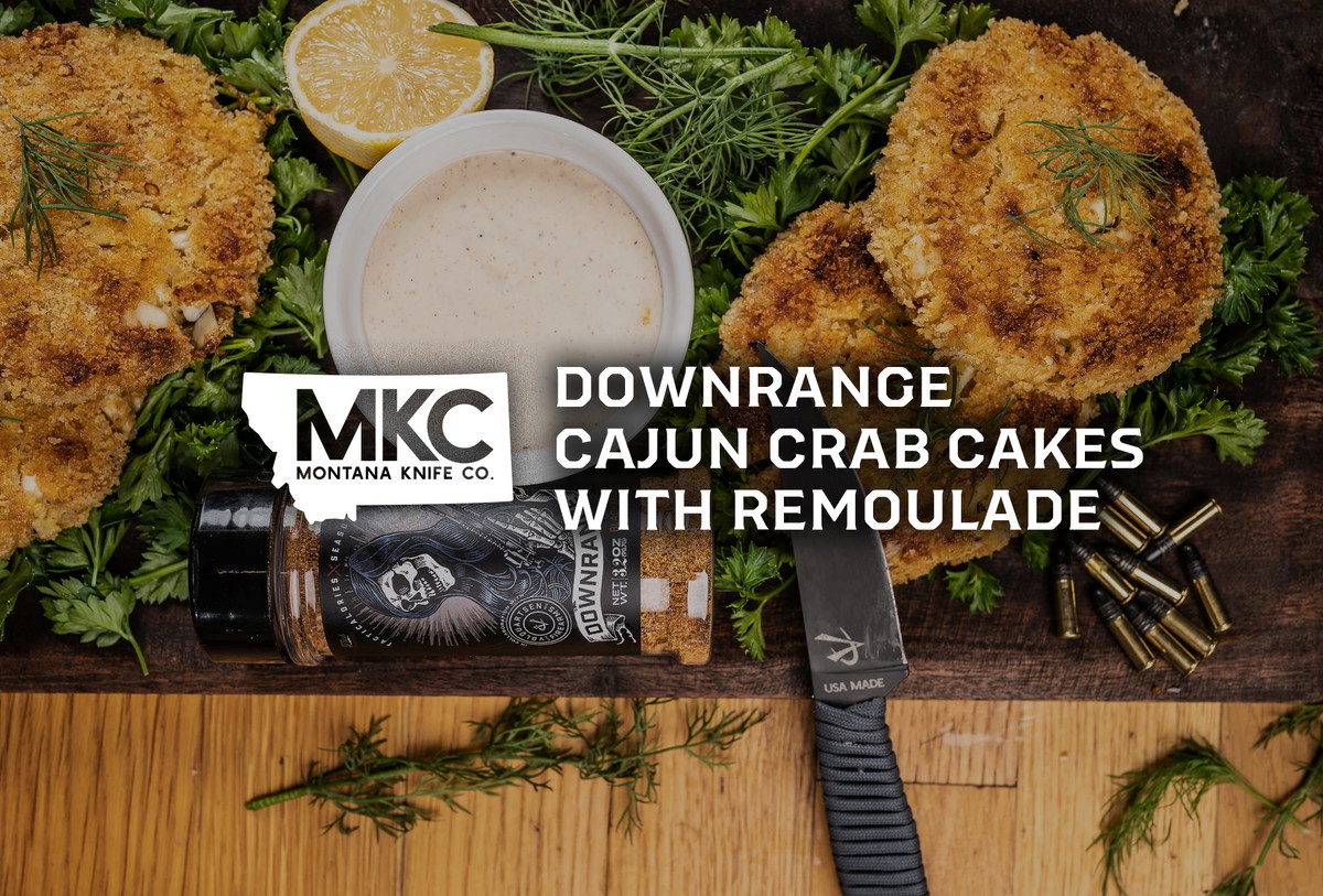 Downrange Cajun Crab Cakes With Remoulade