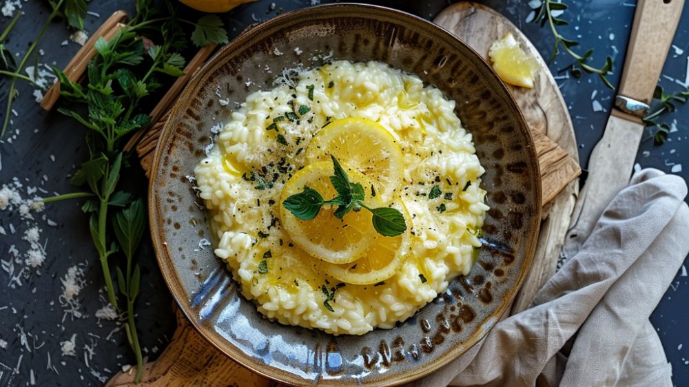 Zitronenrisotto: Ein Rezept für Genießer &amp; Ankerkraut