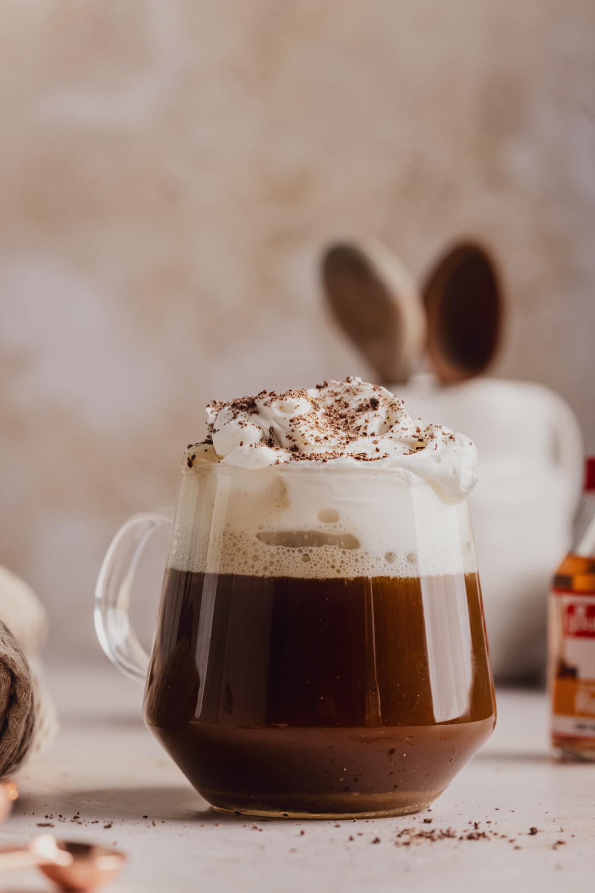 Irish coffe sin alcohol