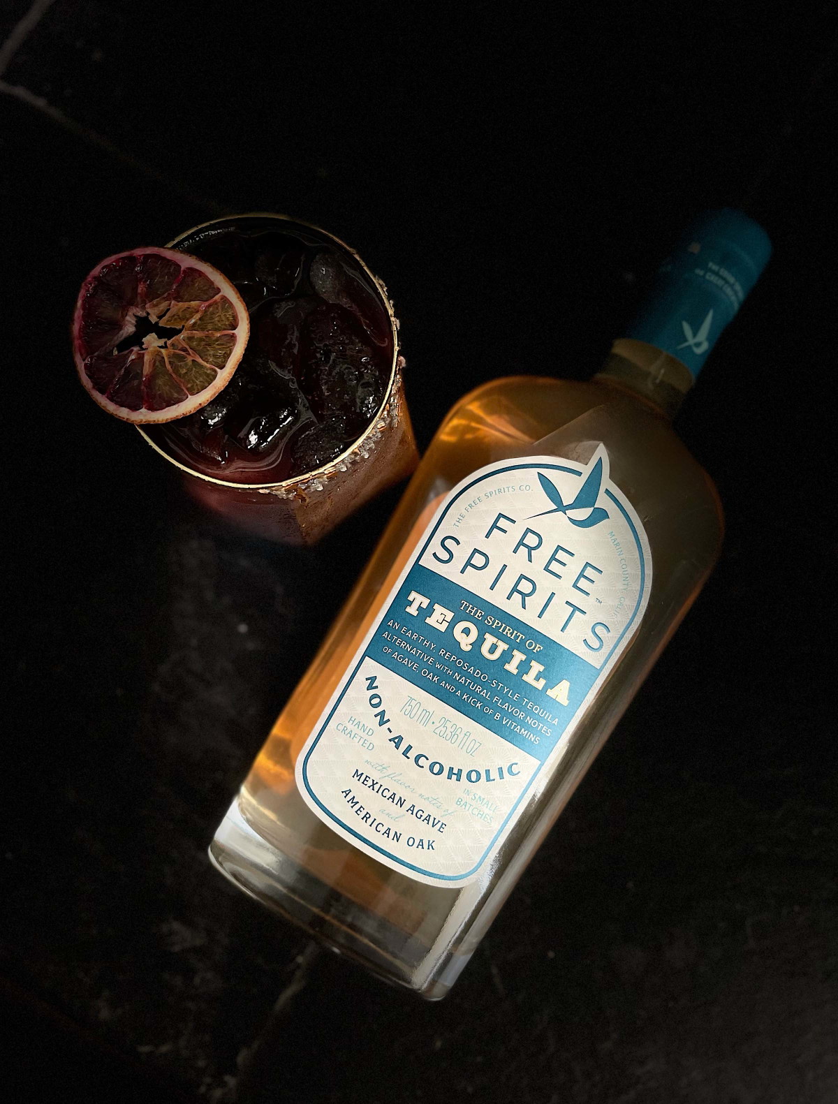 Black Sun Margarita (Non-Alcoholic)
