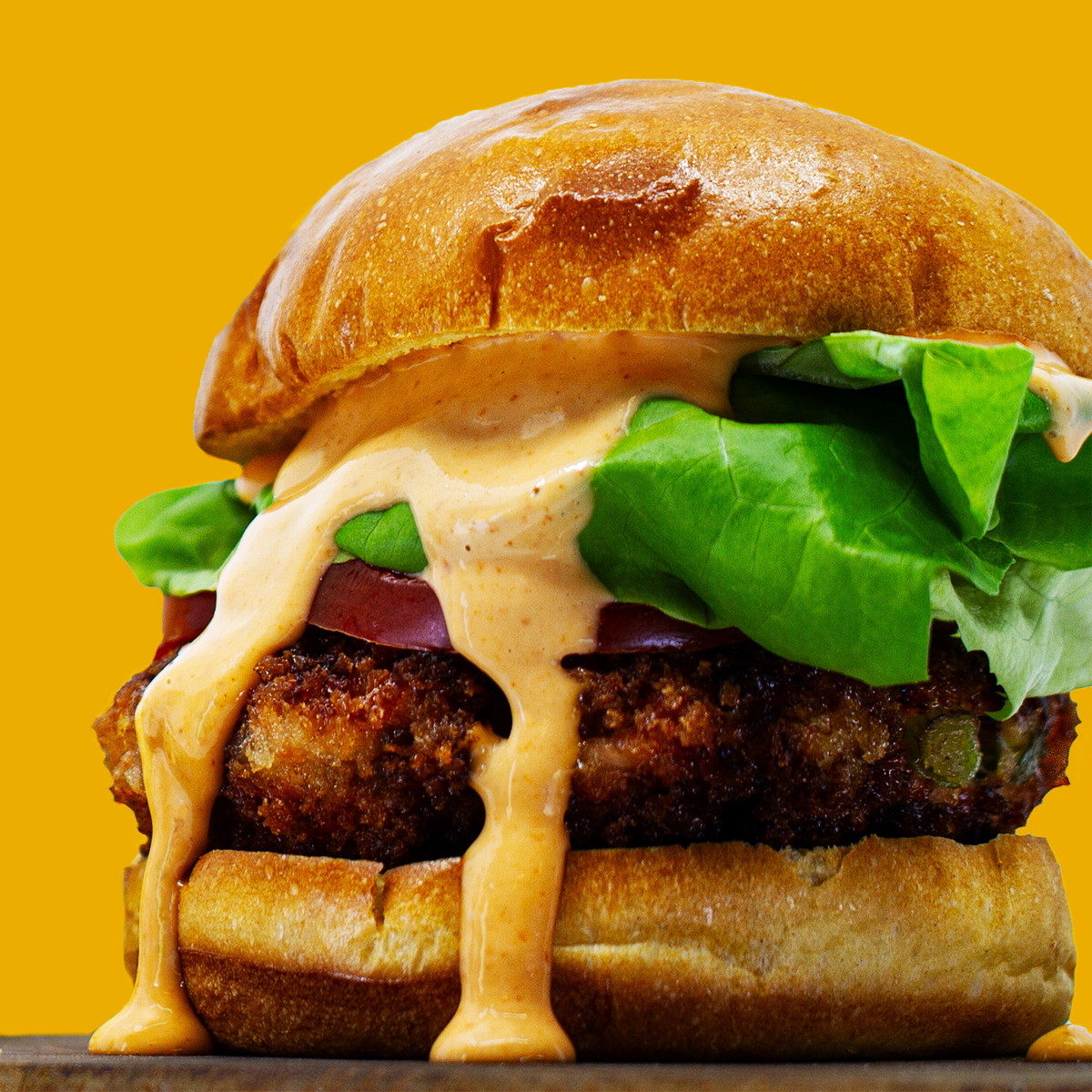 Panko-Crusted Teriyaki Salmon Burgers