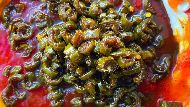 Image of Candied Jalapeño Pepper Jelly Appetizer