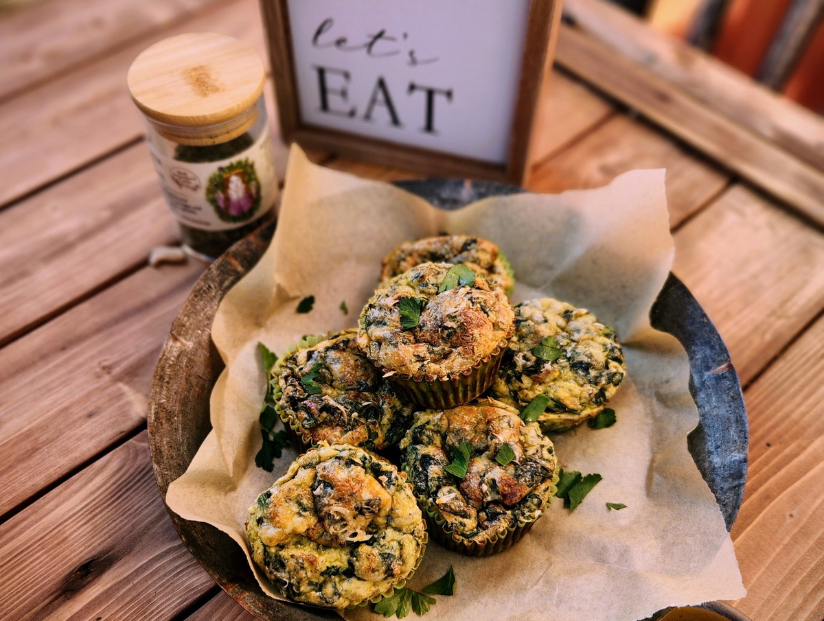 Green Goddess Frittata Cups