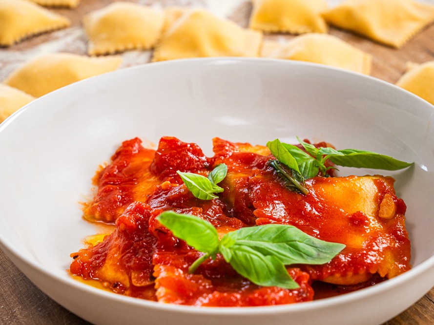 Andy Cooks - Three Cheese Ravioli