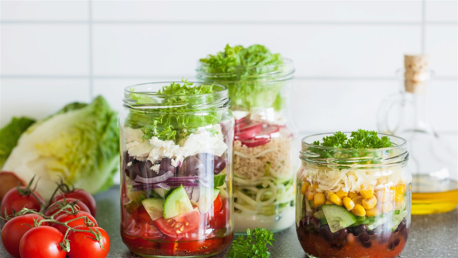 Image of Mason Jar Salads